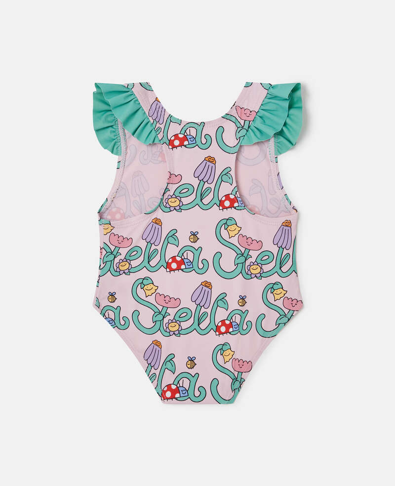 Stella Vine Print Badeanzug