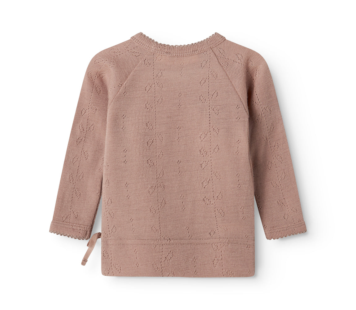 Tut Wrap Wolle Pointelle