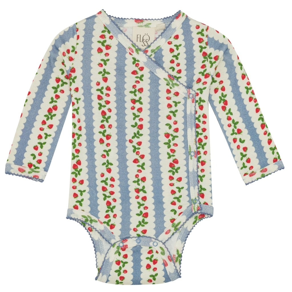Fresa Jersey Basic Overslag Romper