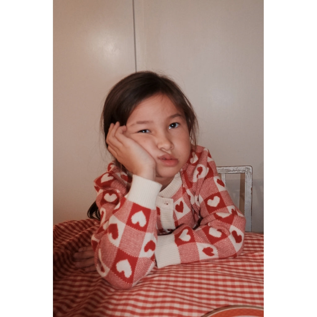 Heart Strickjacke