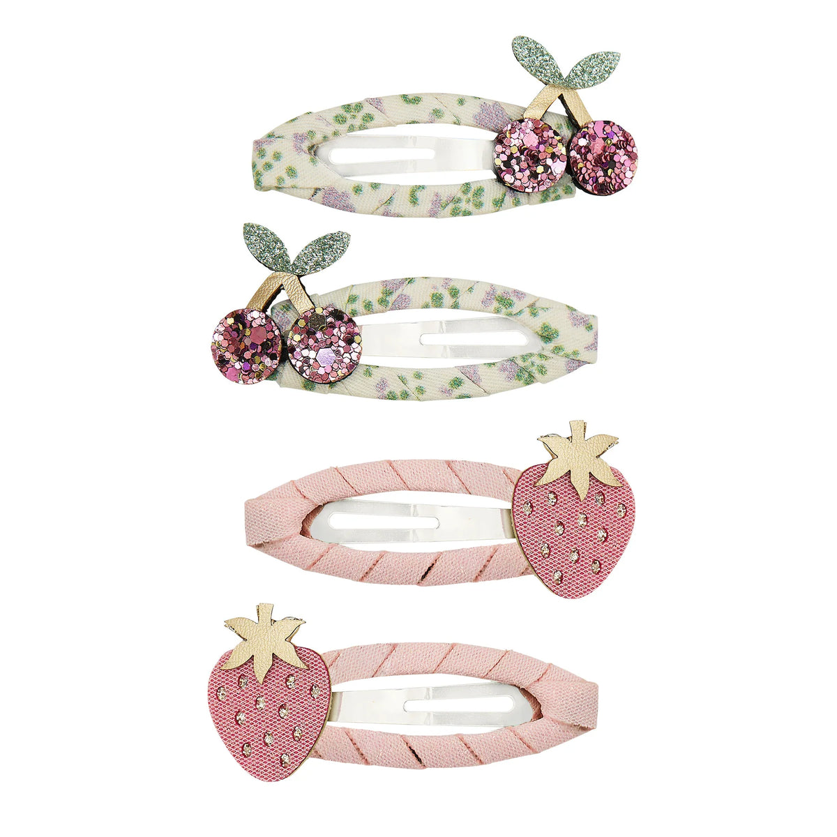 4er-Pack Summer Fruit Haarspangen