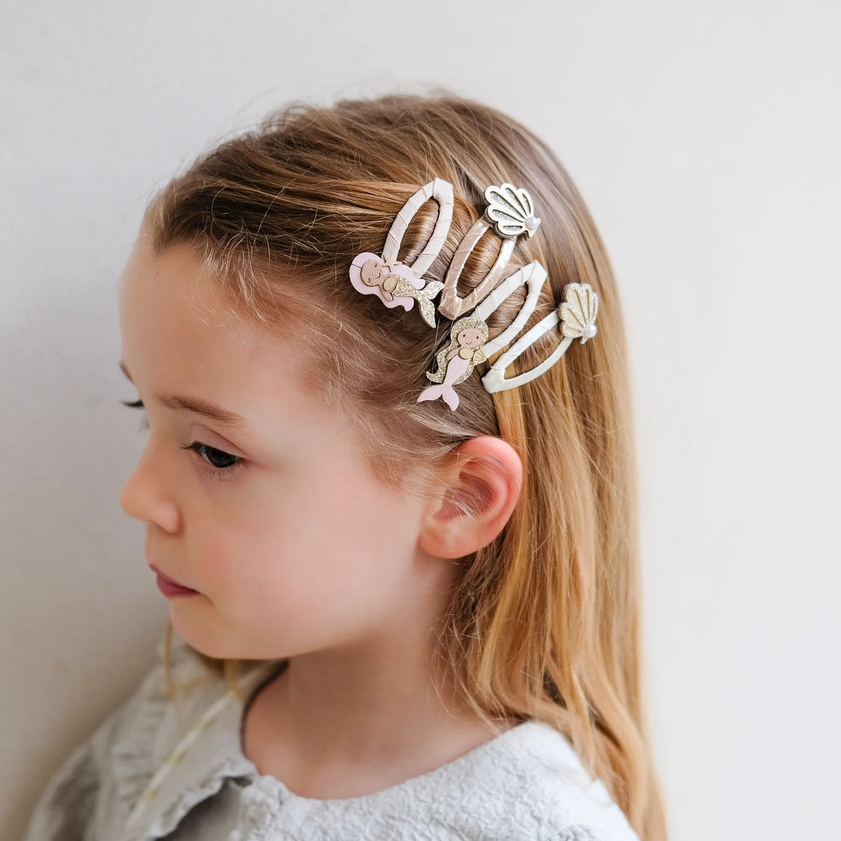 4er-Pack Mermaid Haarspangen