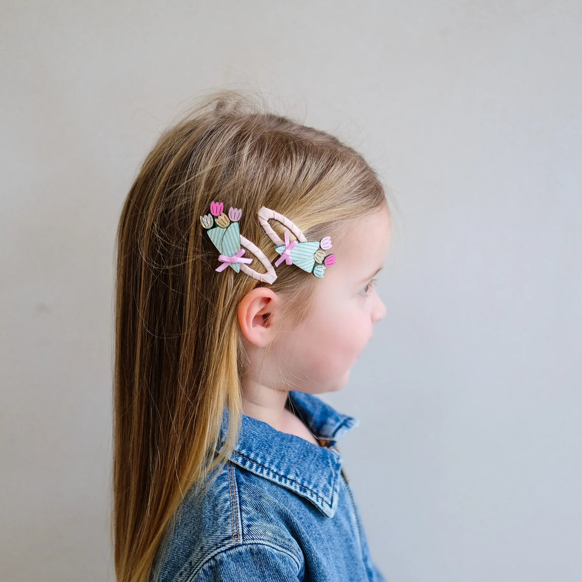 2-pack Bouquet haarclipjes