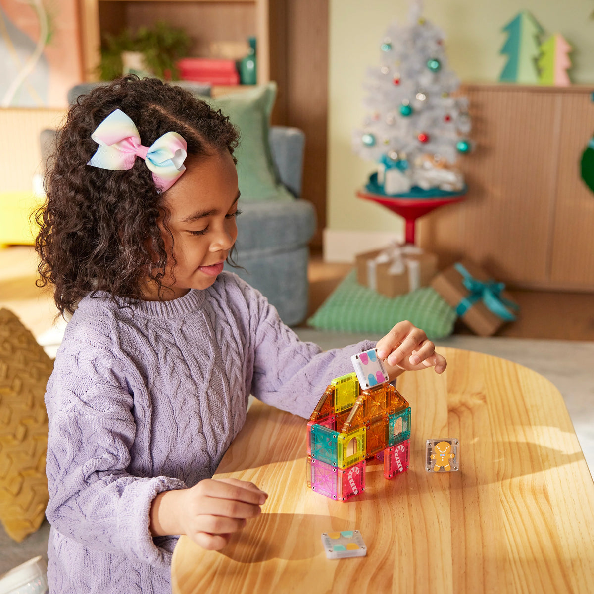 microMAGS Gingerbread House Travel Set