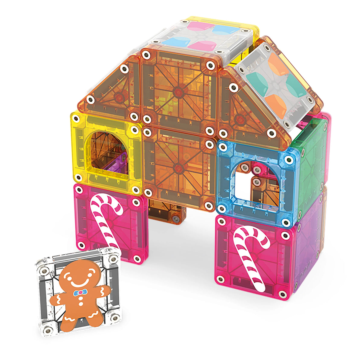 microMAGS Gingerbread House Travel Set