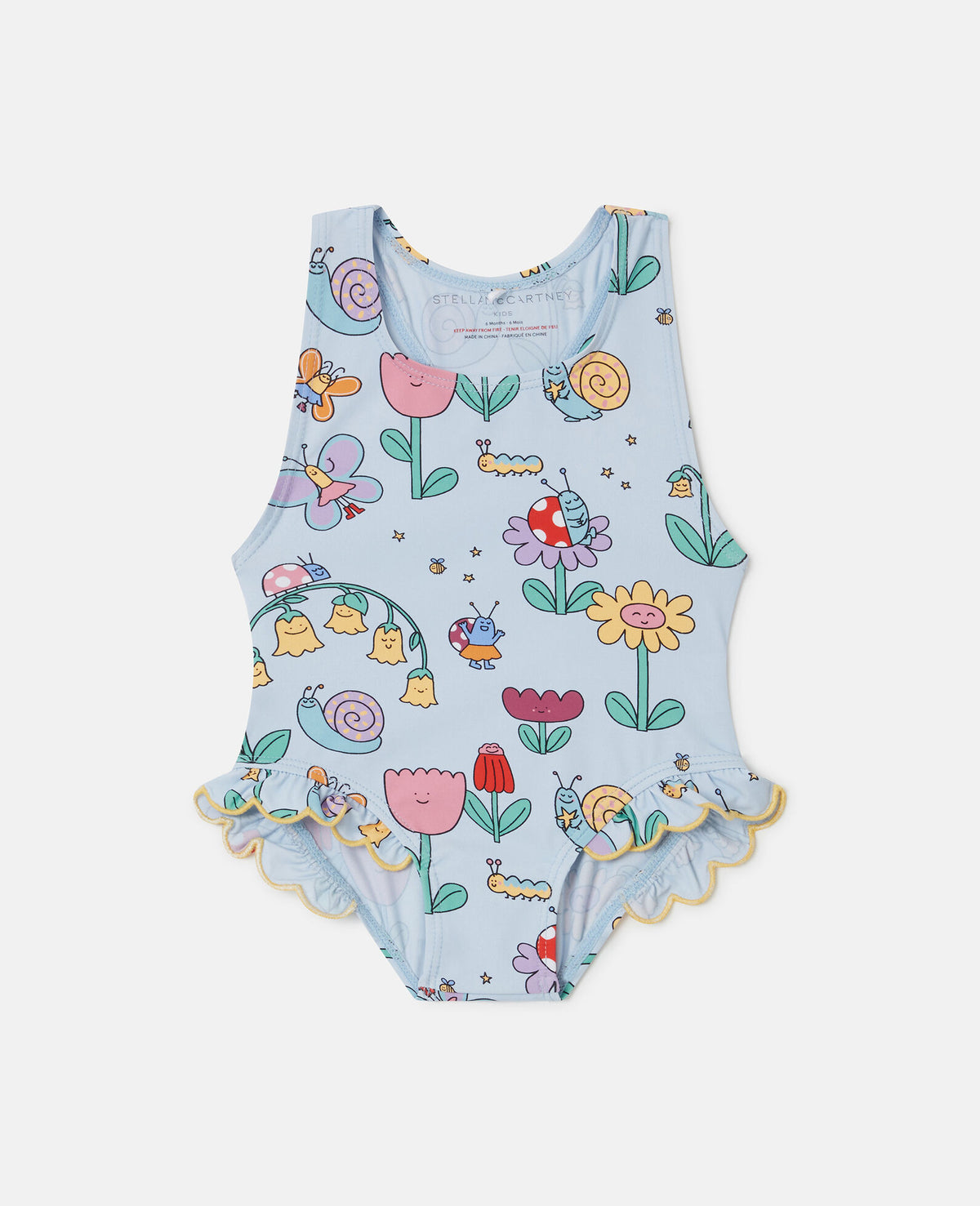 Floral Print Badeanzug
