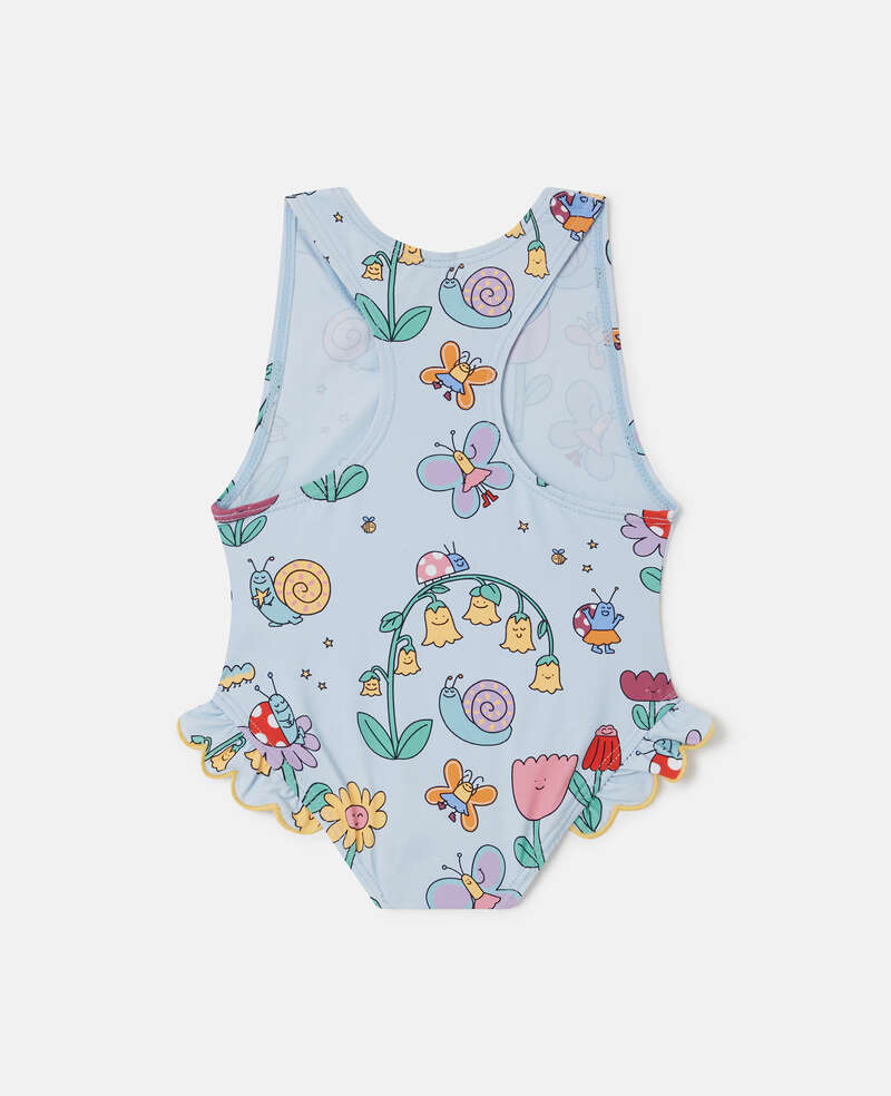 Floral Print Badeanzug