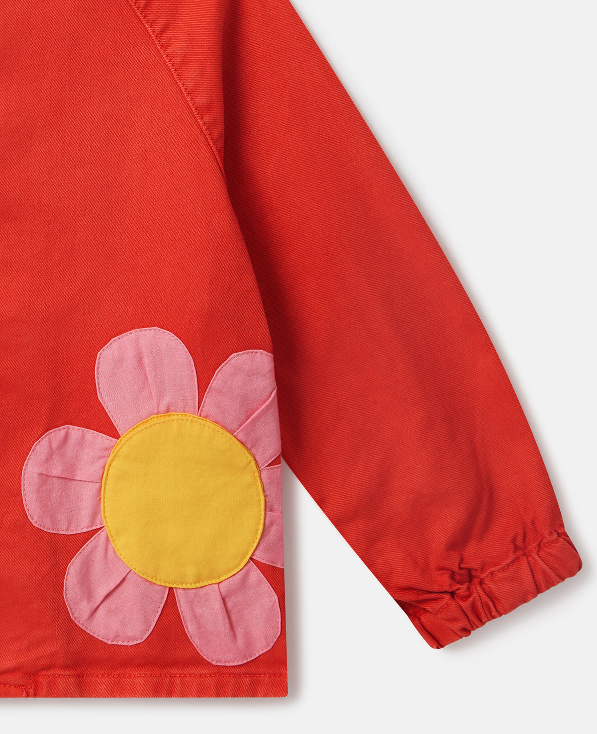 Floral Appliqué Jacke