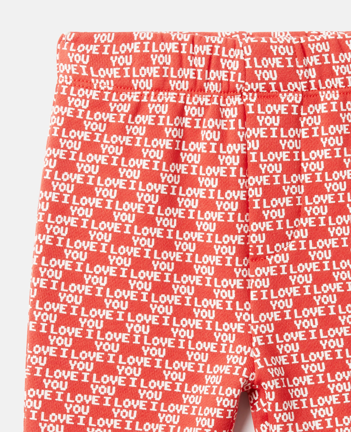 I Love You Print Hose