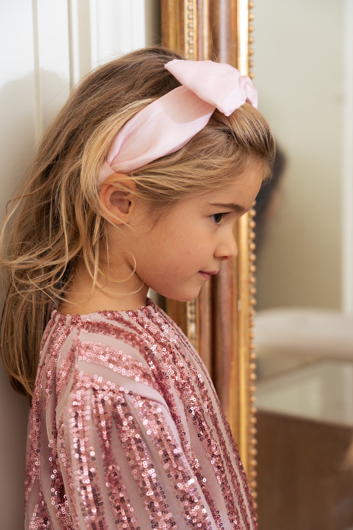 Puff Balloon Sequins Pullover