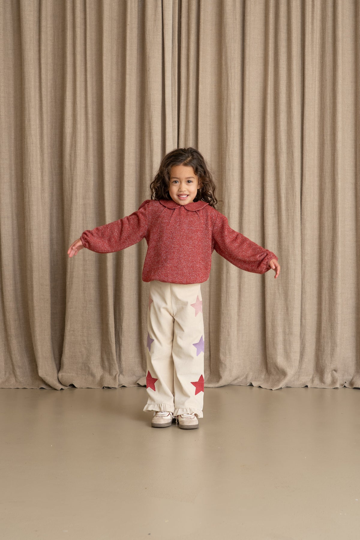 Puff Balloon Collar Pullover