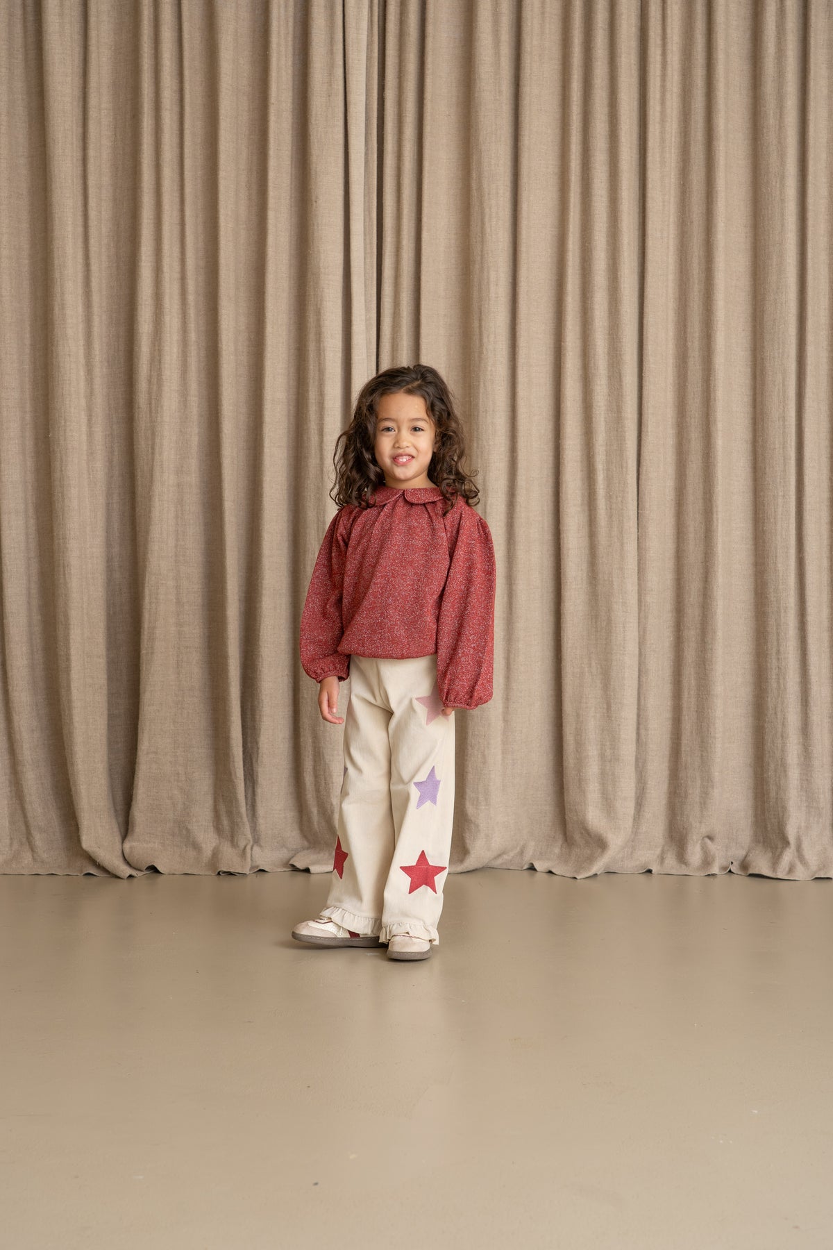 Puff Balloon Collar Pullover