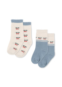2er-Pack Cherry Socken
