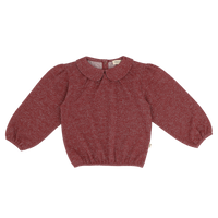 Puff Balloon Collar Pullover