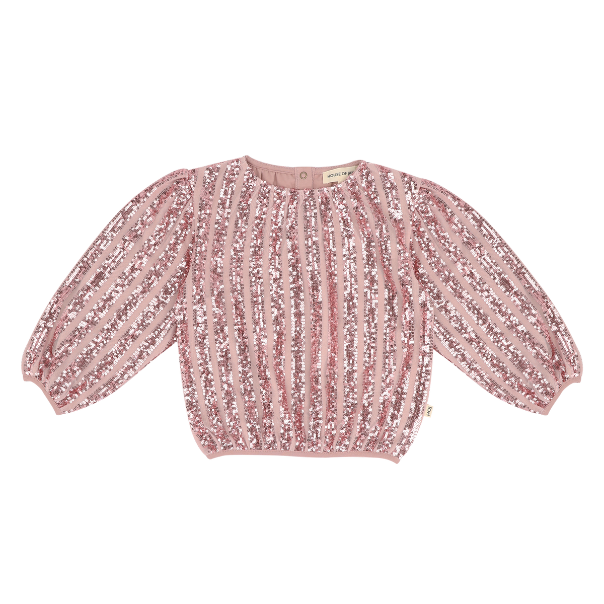 Puff Balloon Sequins Pullover