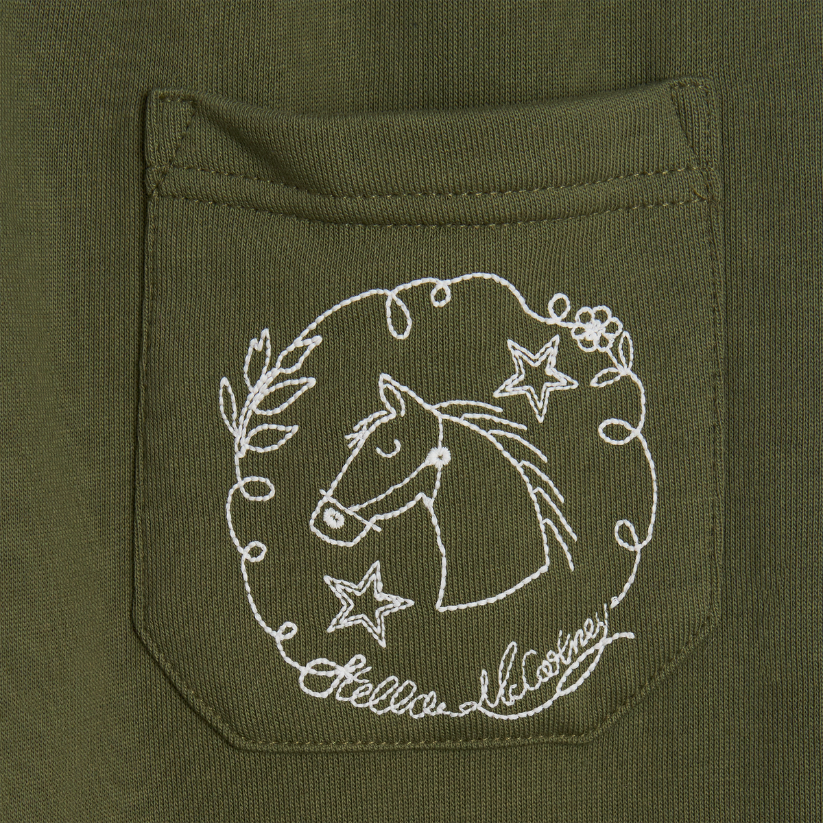 Green Fleece Hose