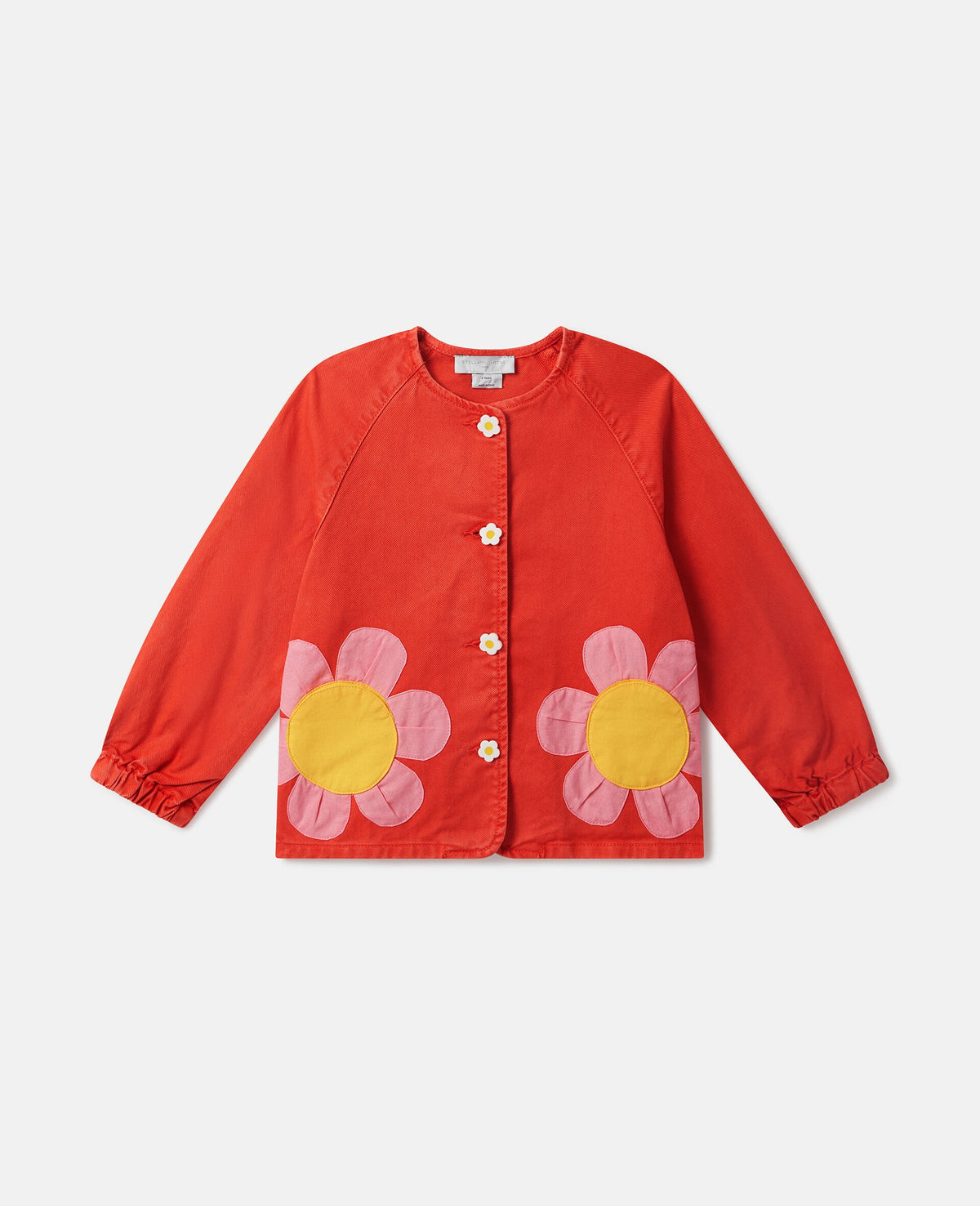 Floral Appliqué Jacke