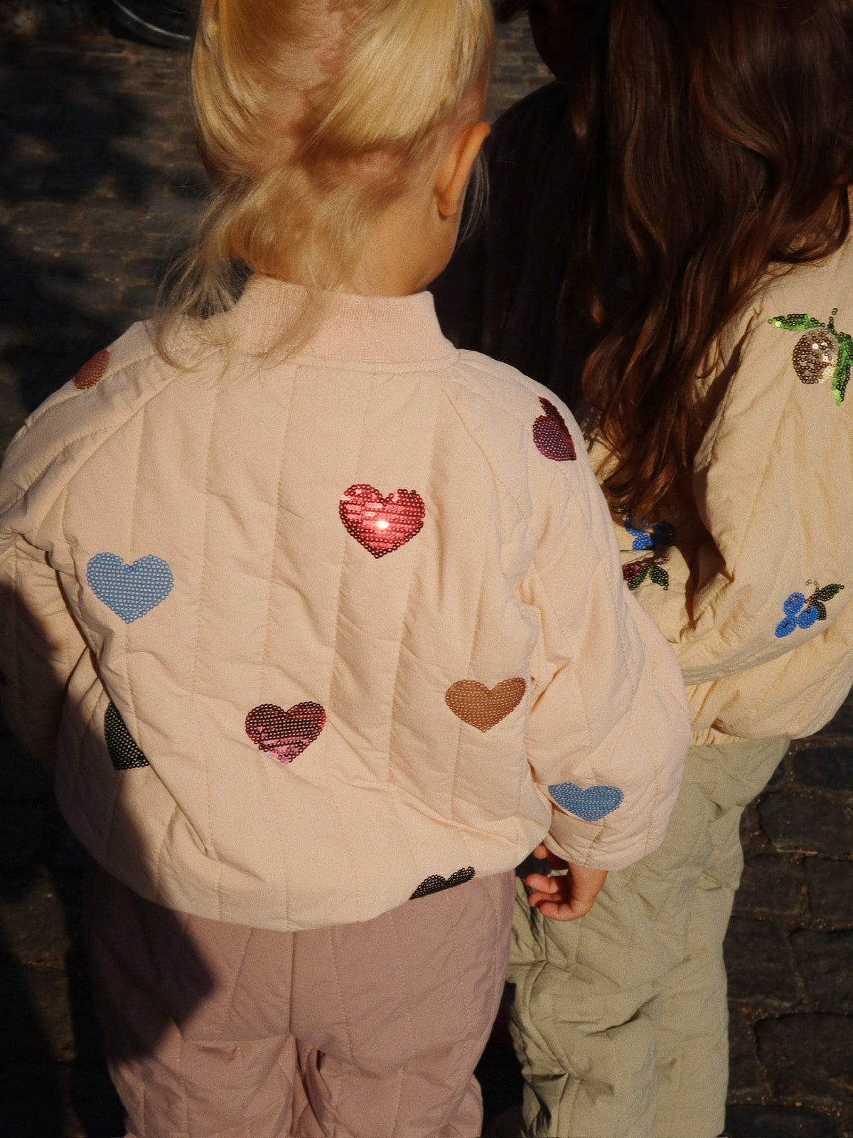 Juno Sequin Bomber Jacke