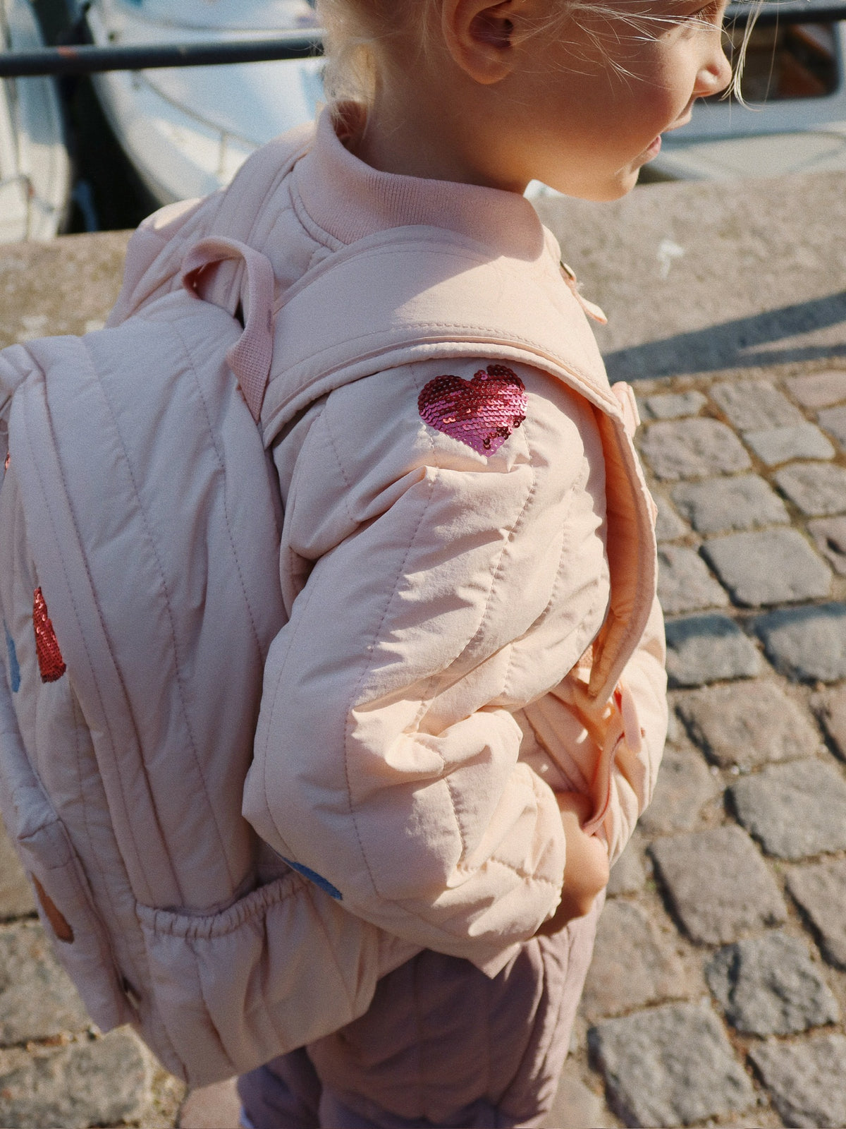 Juno Sequin Bomber Jacke