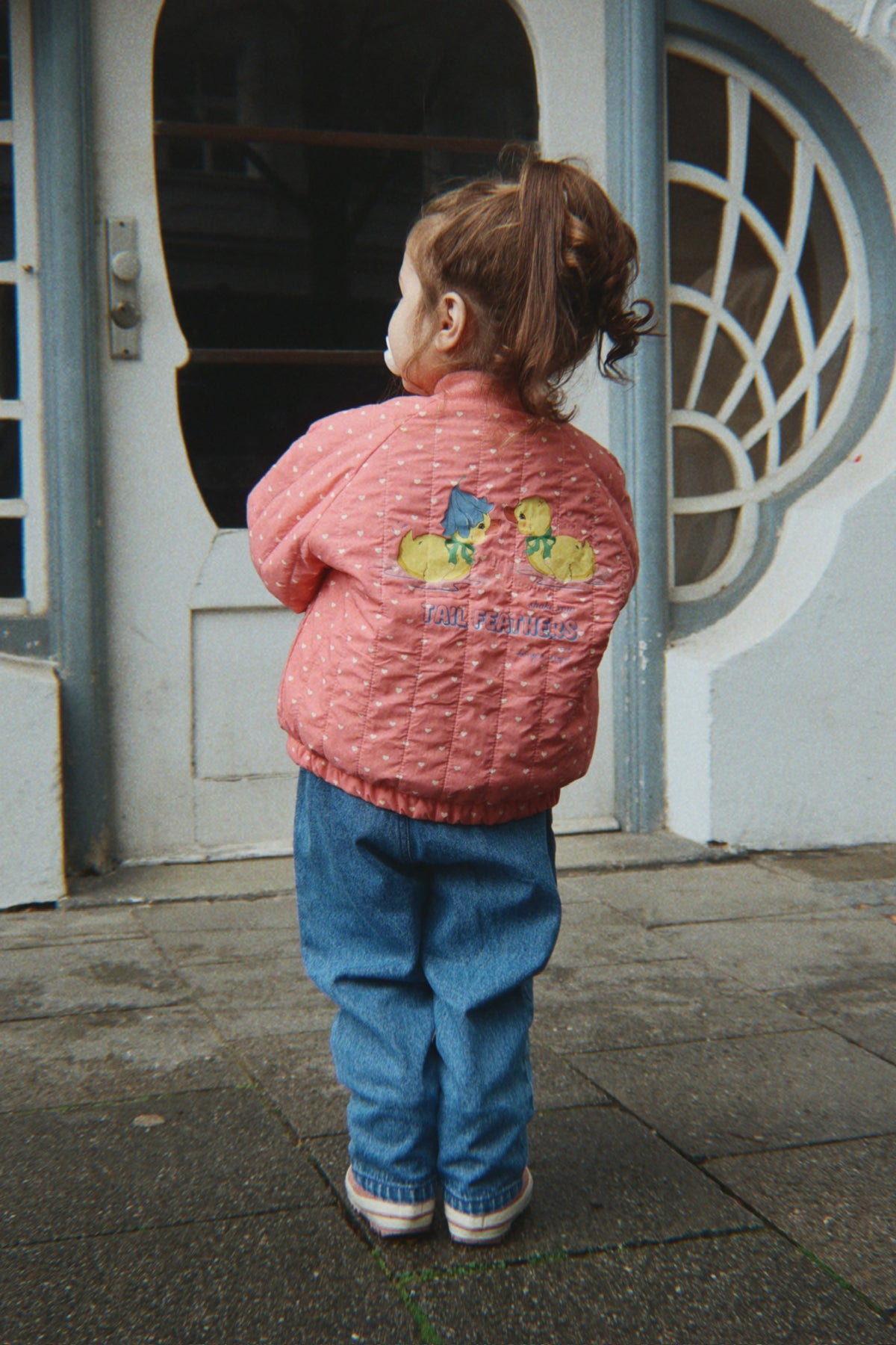 Juno Duckling Printed Bomber