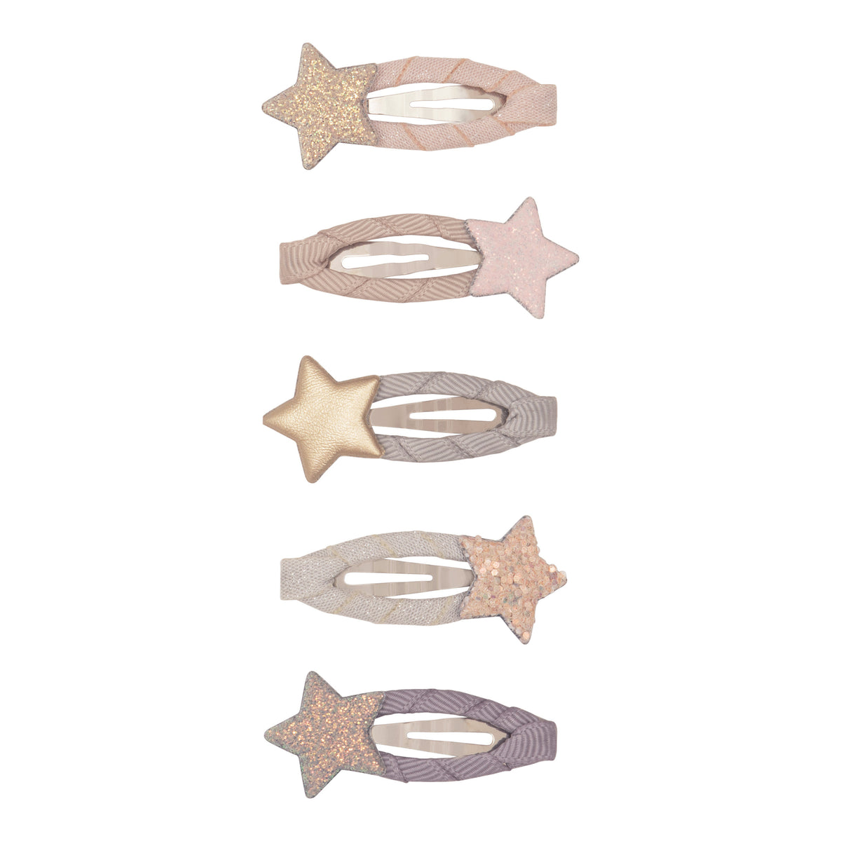5er-Pack Stellina Sparkle Haarspangen