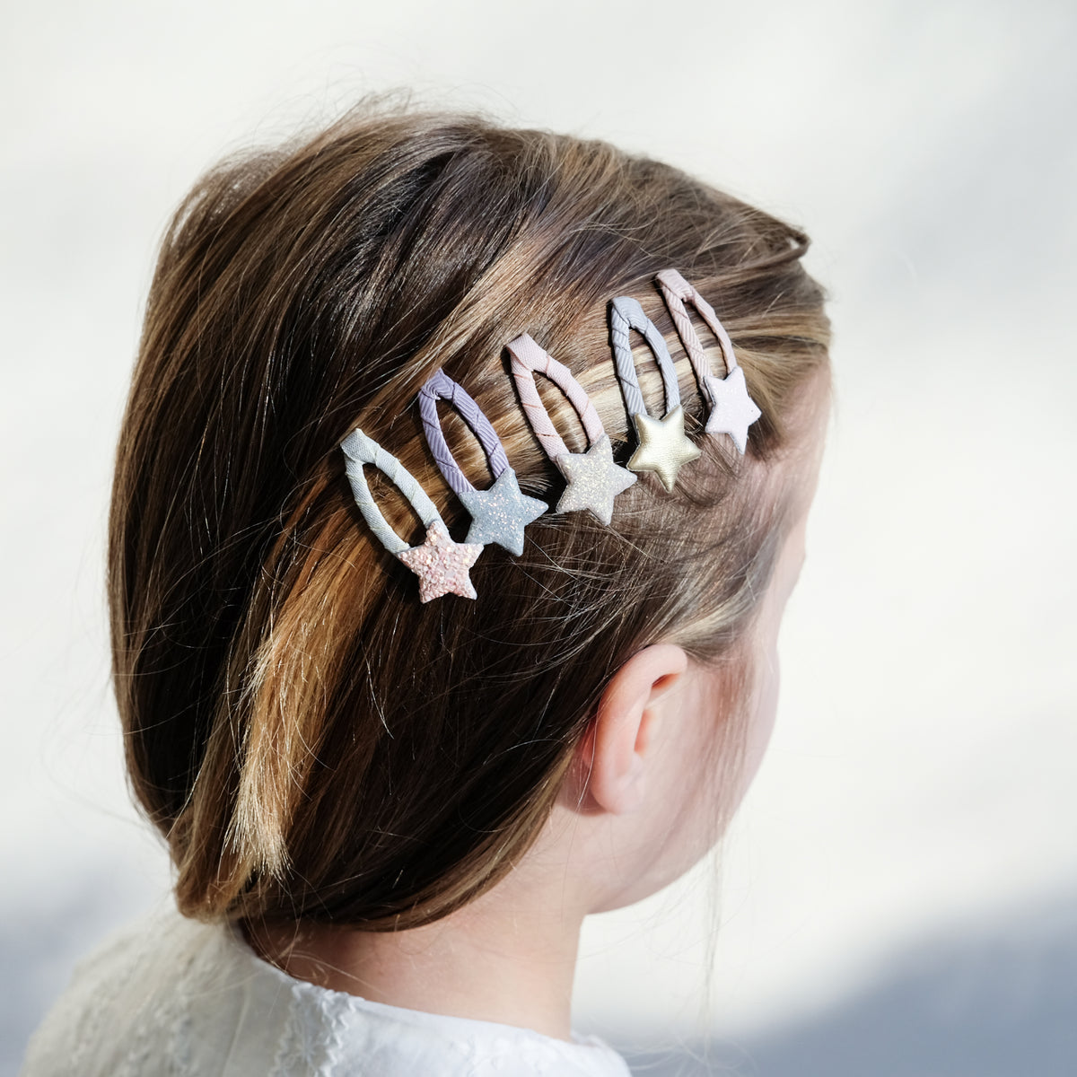 5er-Pack Stellina Sparkle Haarspangen
