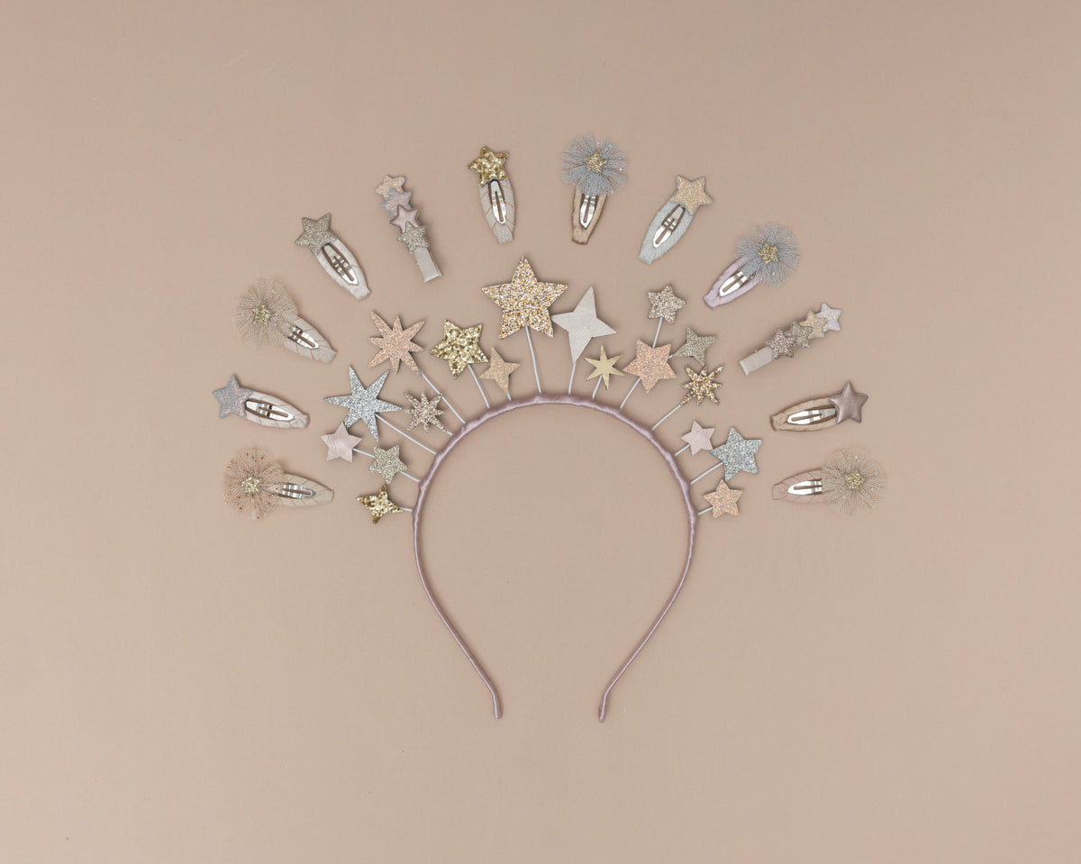 5er-Pack Celeste Unicorn Haarspangen