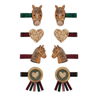8-pack Pony Pals haarclipjes