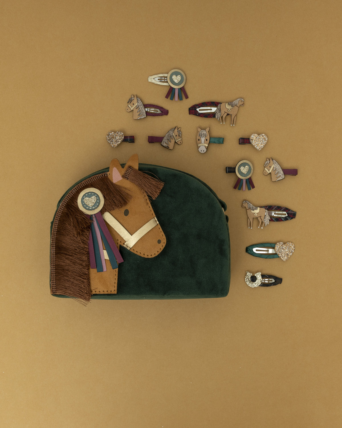 8er-Pack Pony Pals Haarspangen