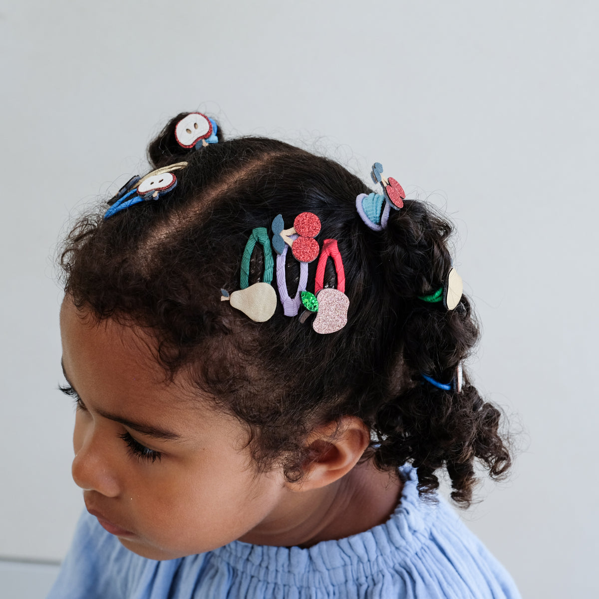 5er-Pack Fruity Haarspangen