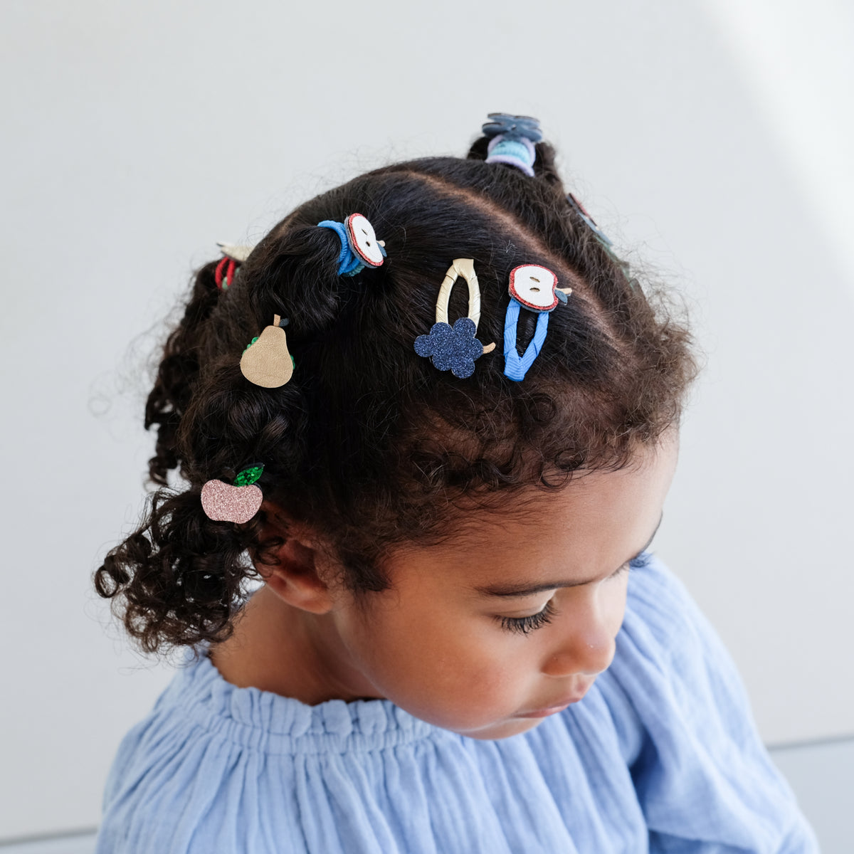 5er-Pack Fruity Haarspangen