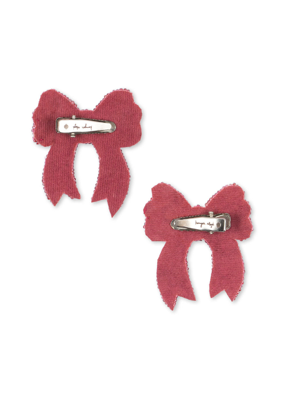2er-Pack Sequin Bow Haarspangen