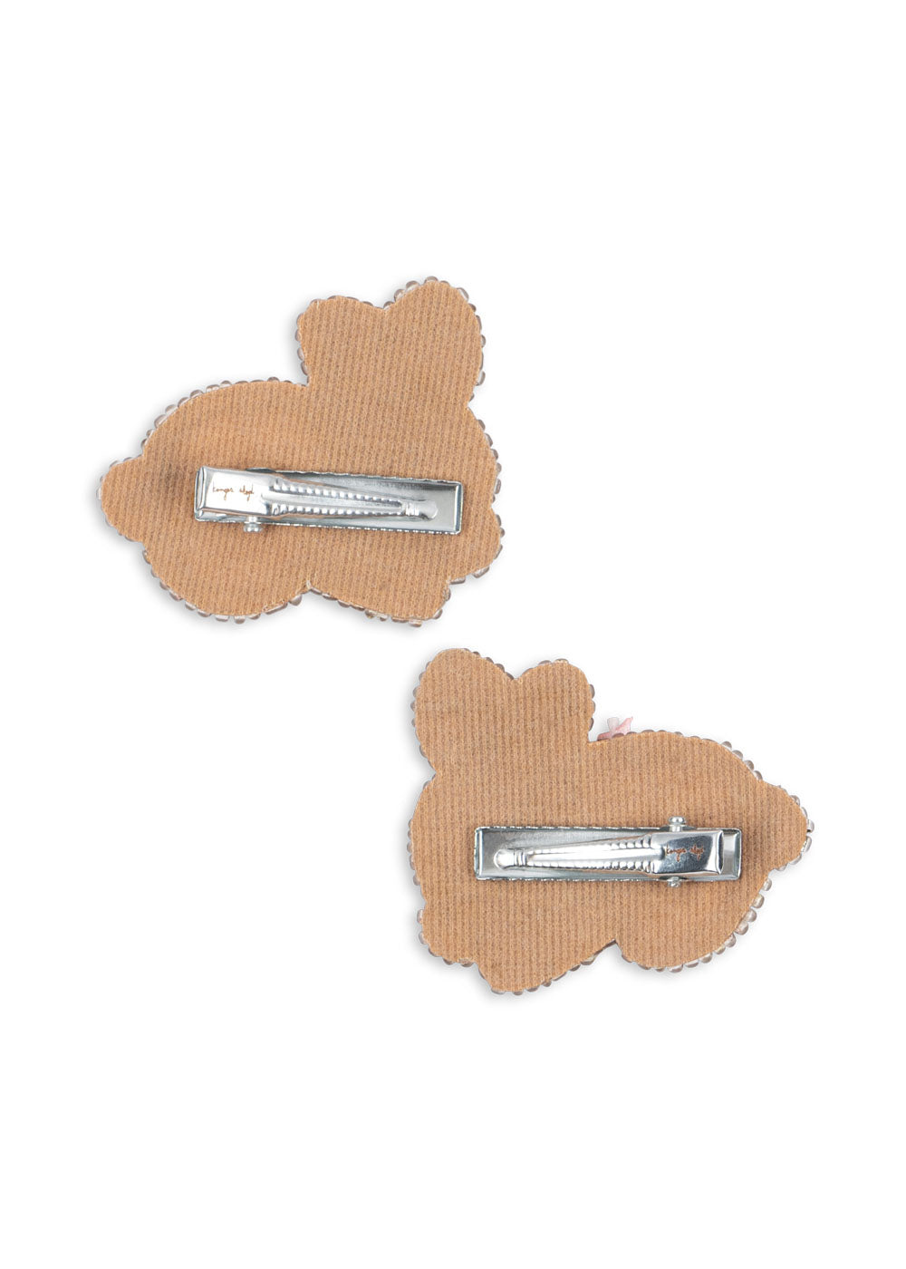 2-pack konijn haarclipjes