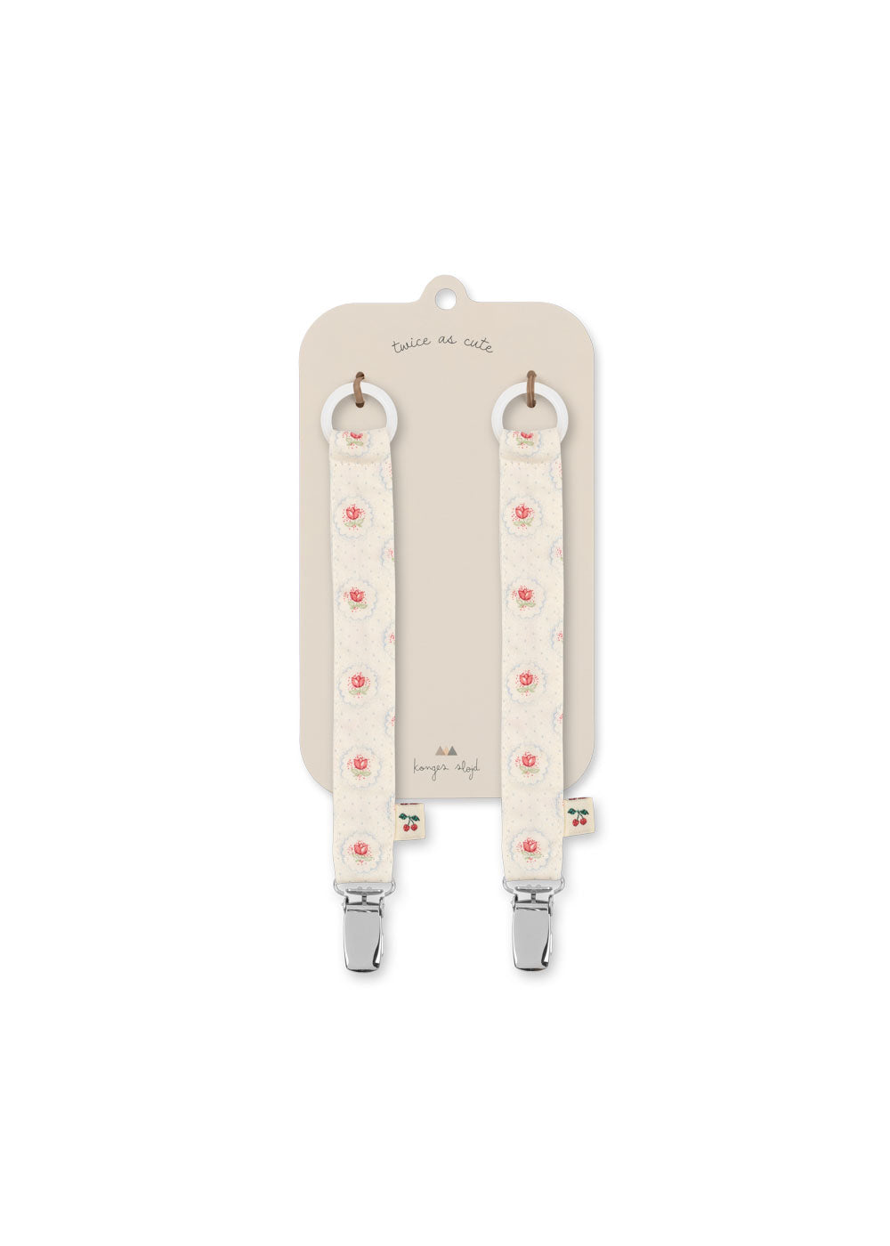 2er-Pack Schnullerkette