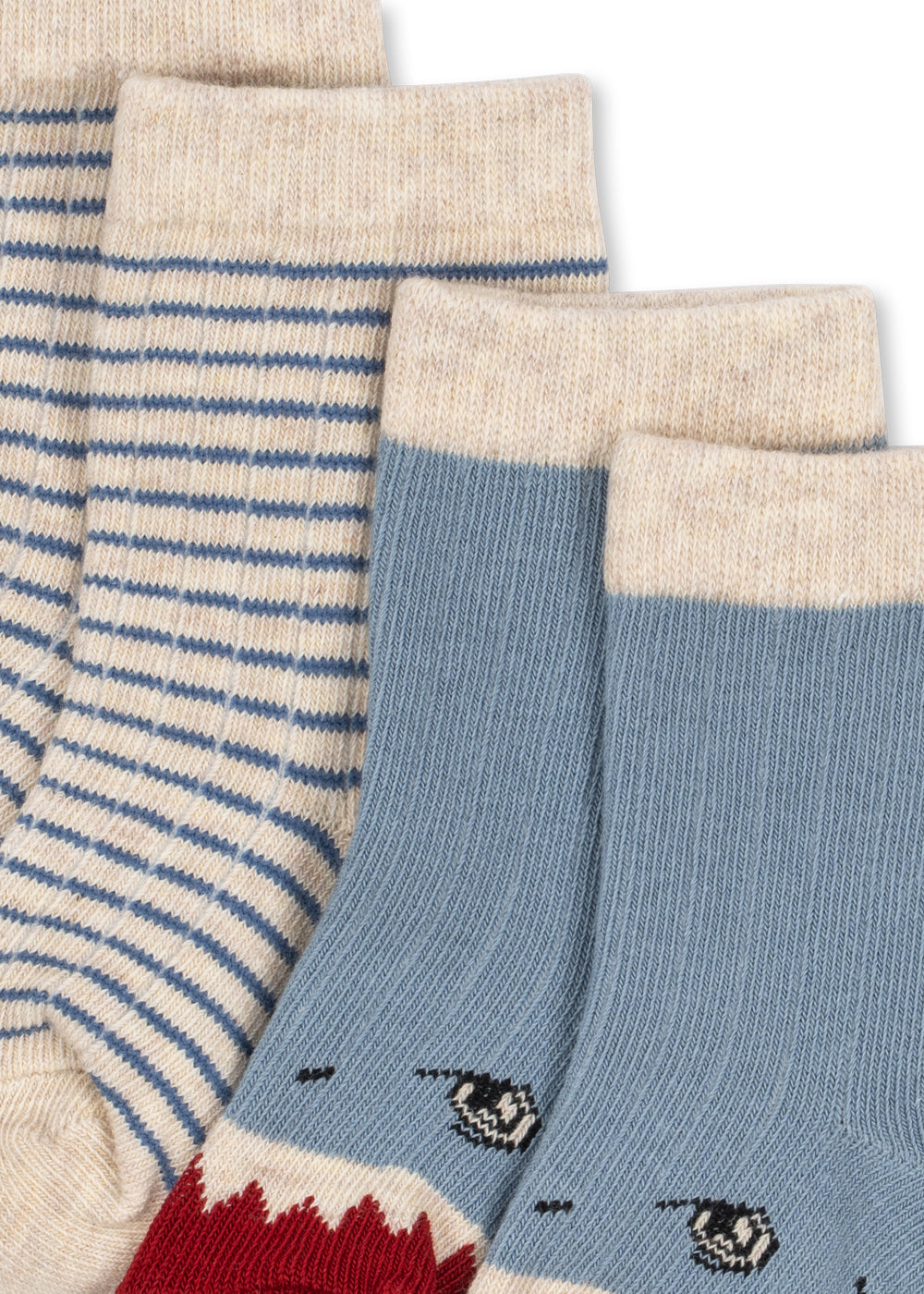 2er-Pack Shark Rib Socken
