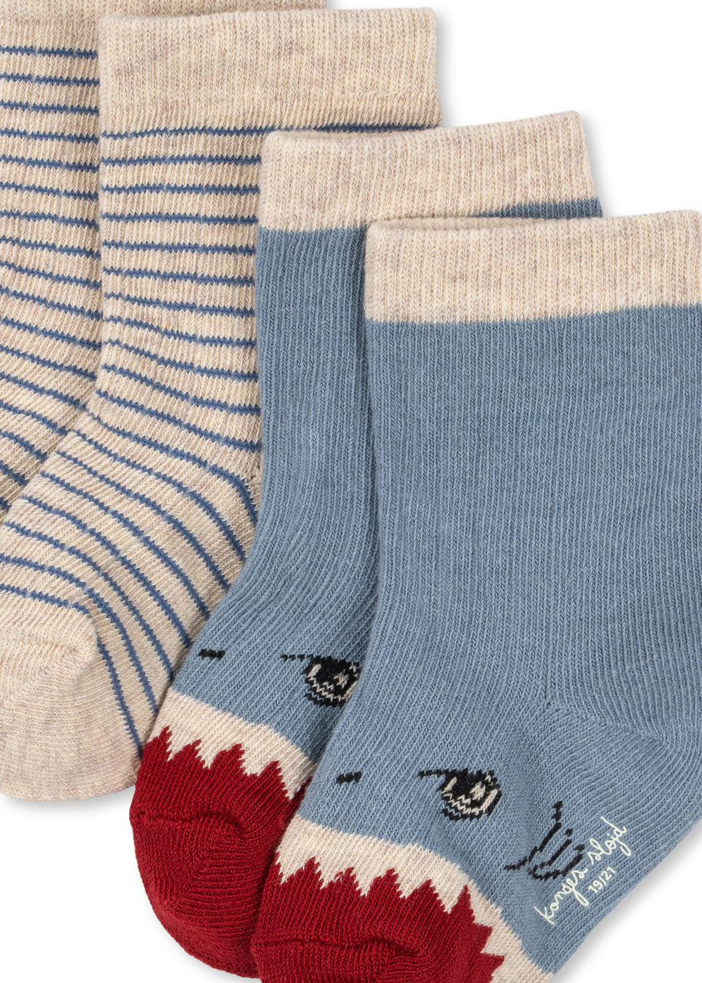 2er-Pack Shark Rib Socken