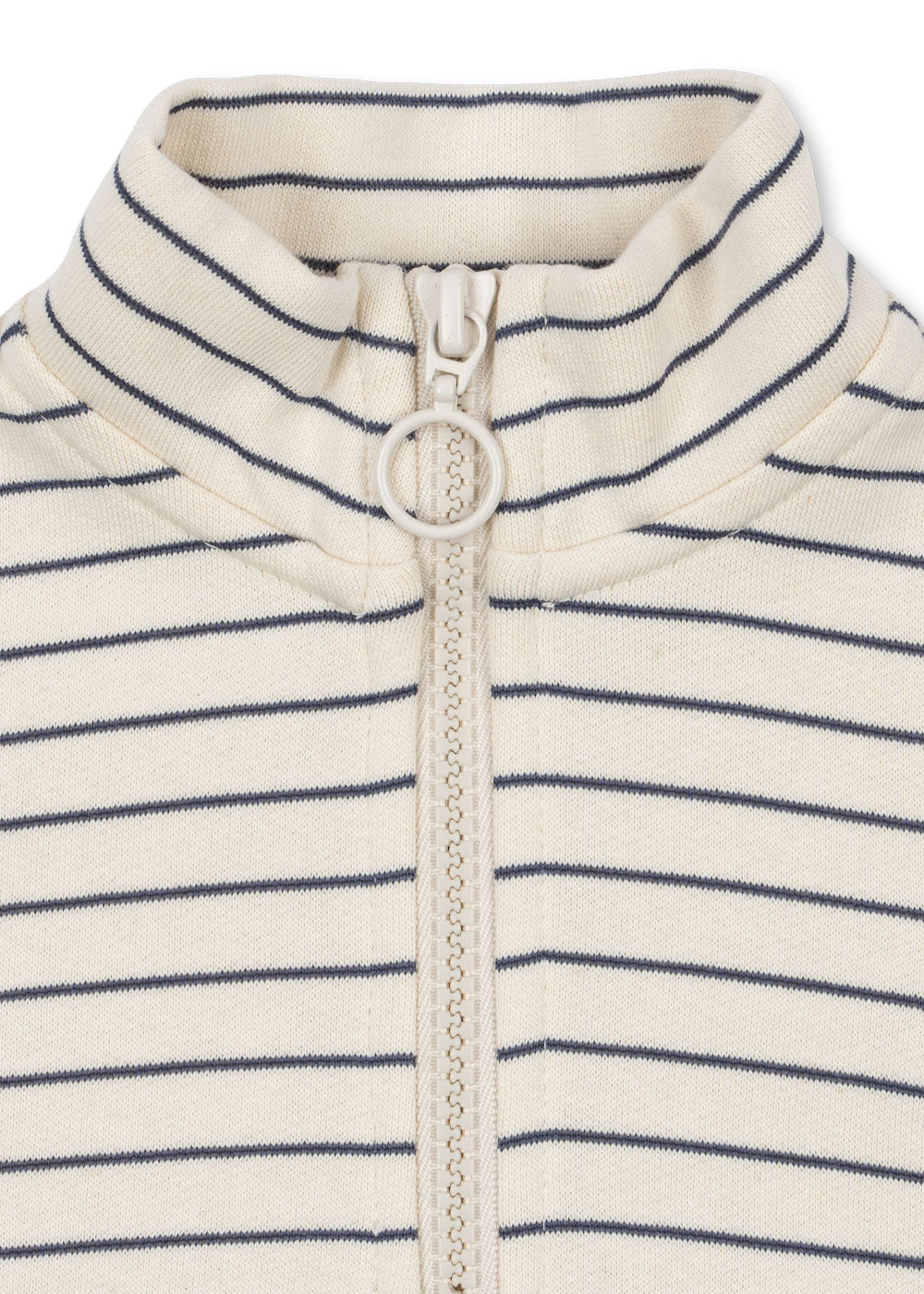 Lou Stripe Half-Zip Strickjacke