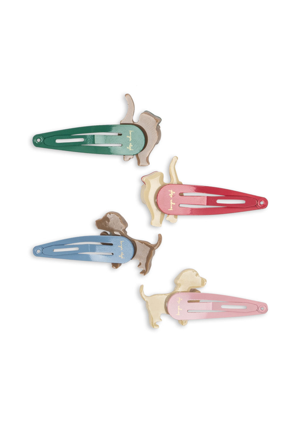 4er-Pack Cats&Dogs Haarspangen