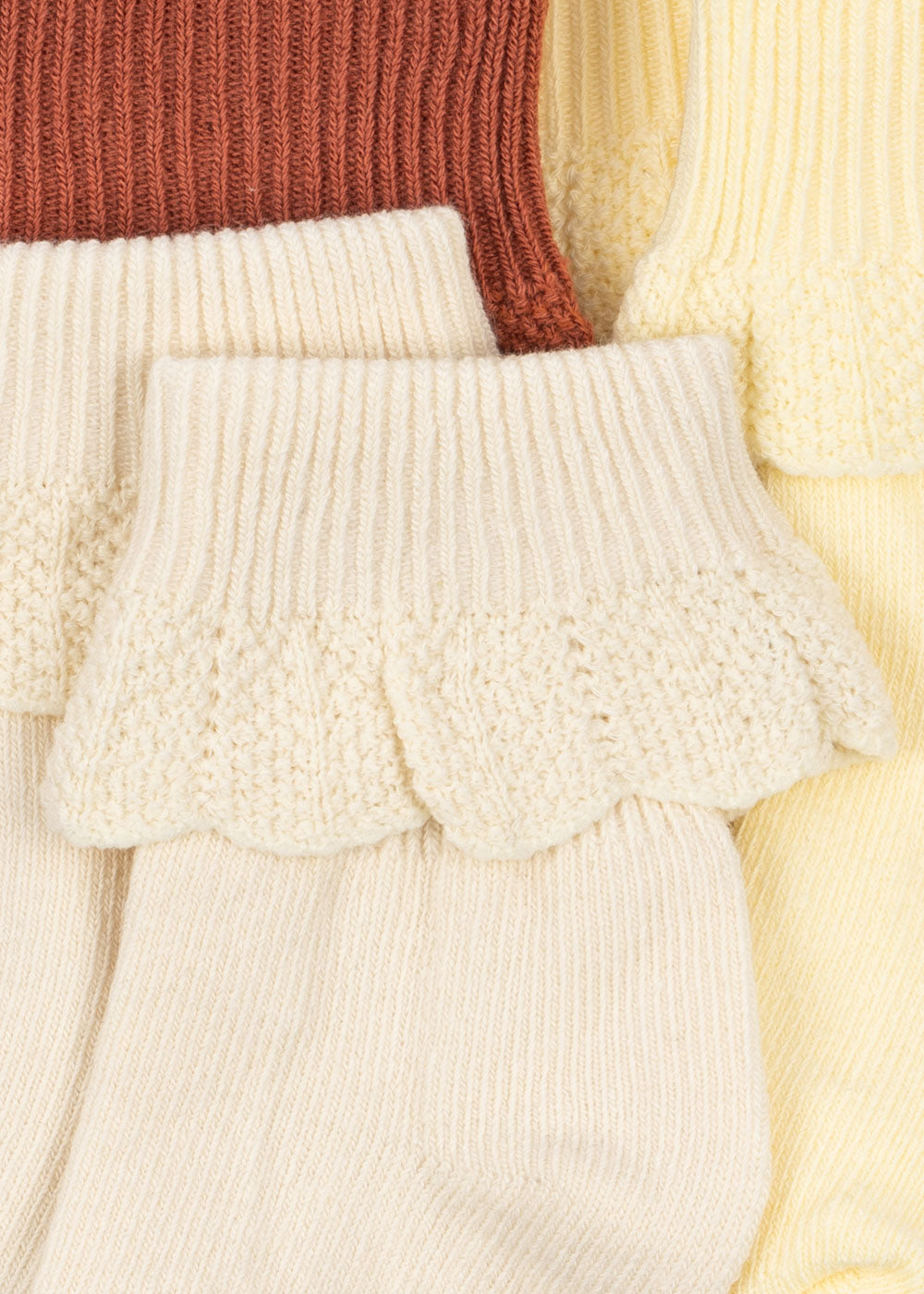 3er-Pack Frill Socken