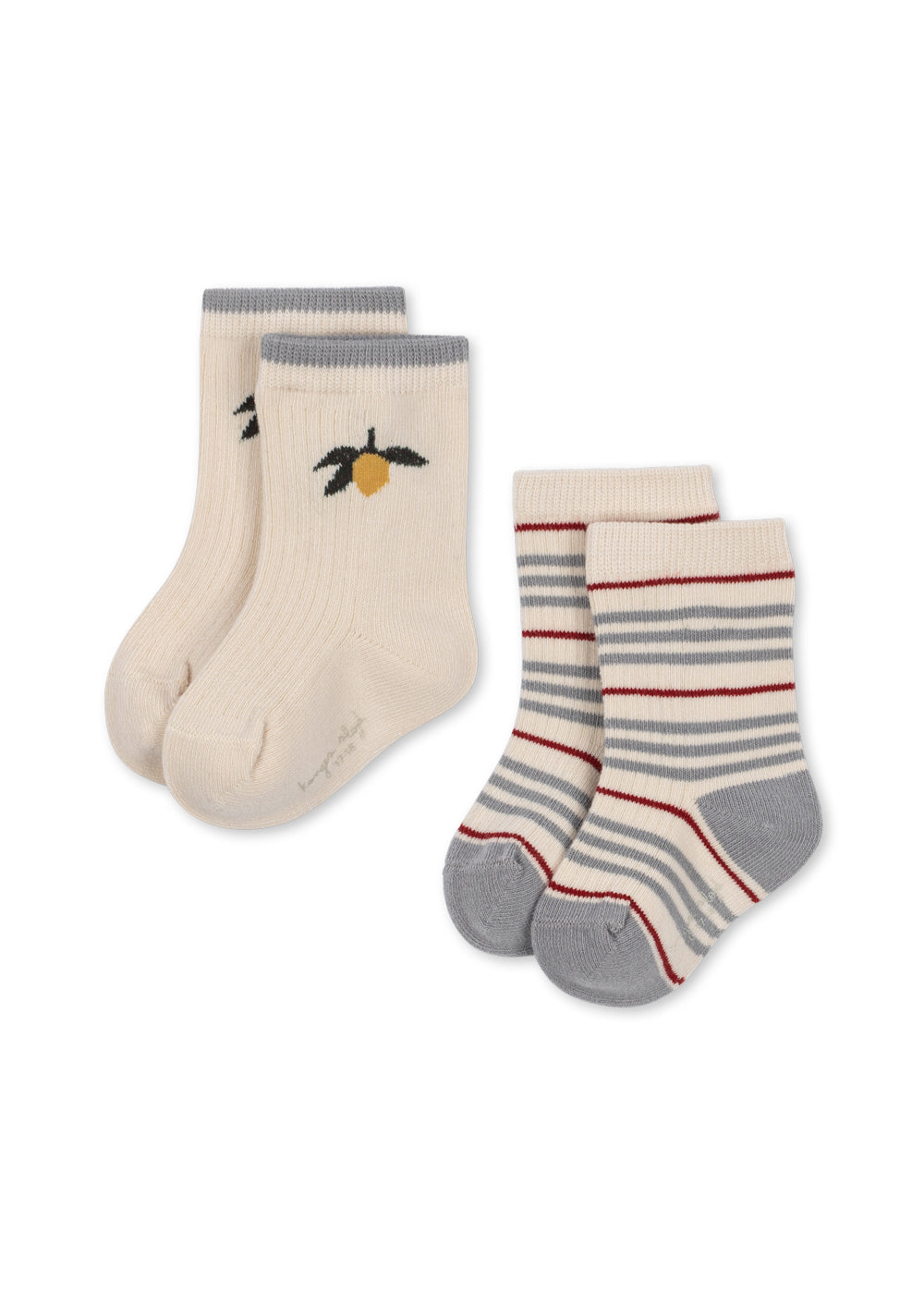 2er-Pack Rib Stripe Socken