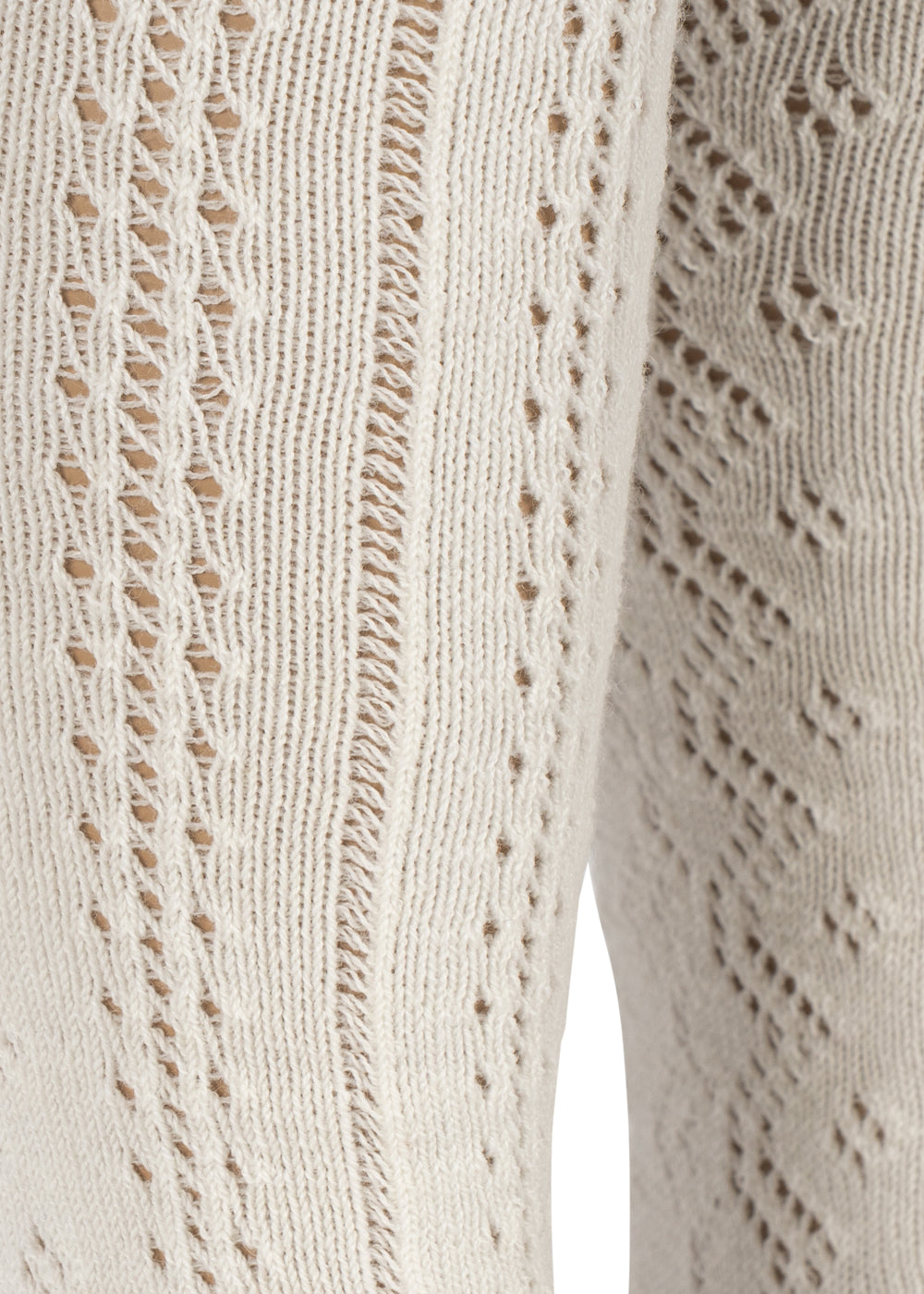 Wolle Pointelle Strumpfhose