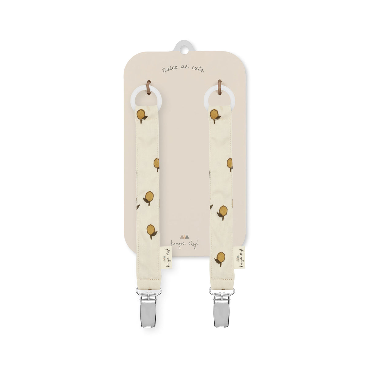 2er-Pack Schnullerkette