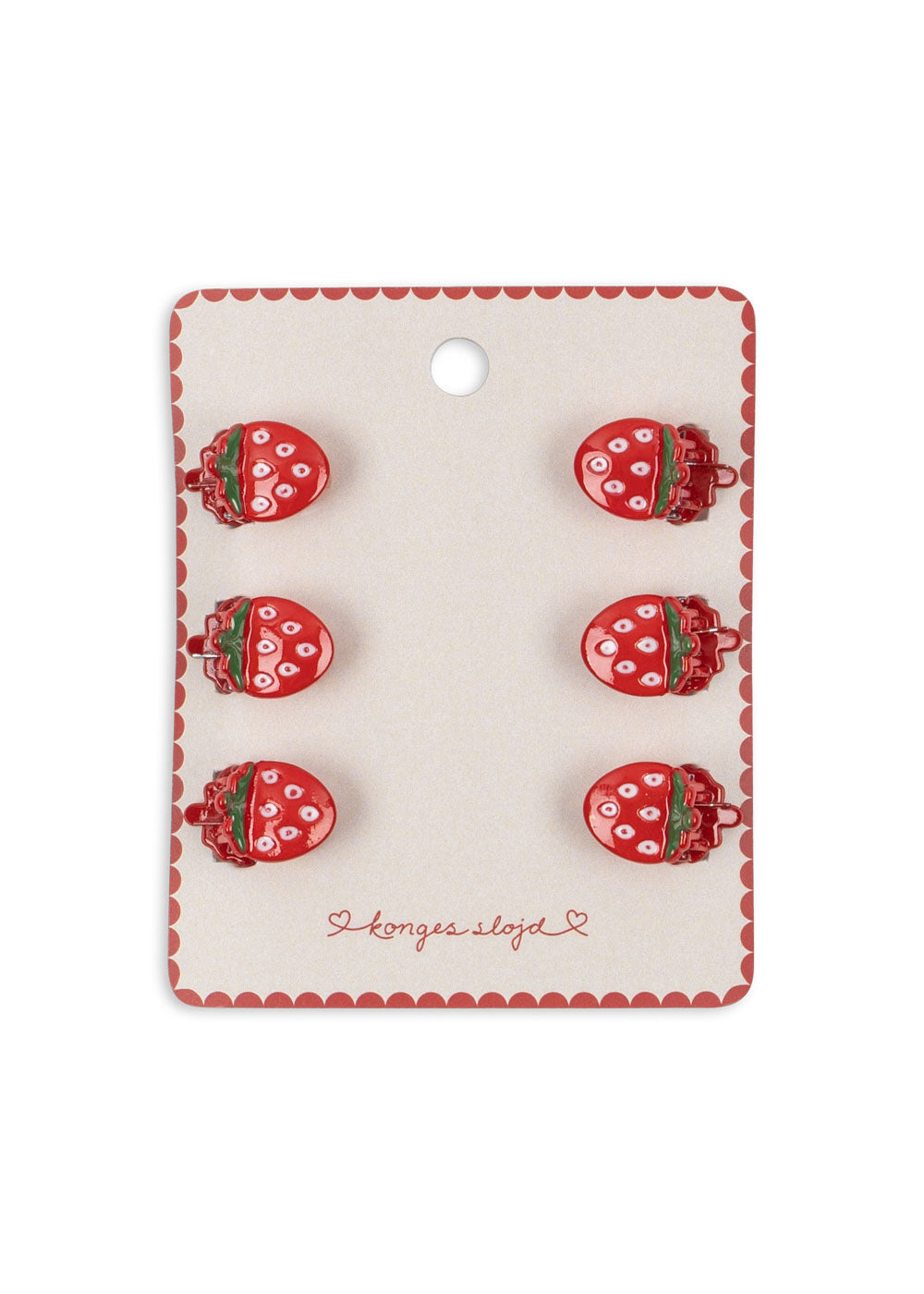 6er-Pack Mini Haarspangen