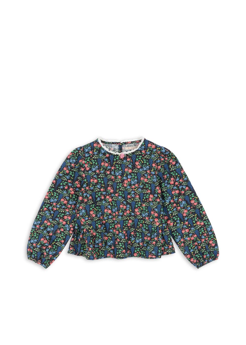 Vida Bluse mit Puffärmeln