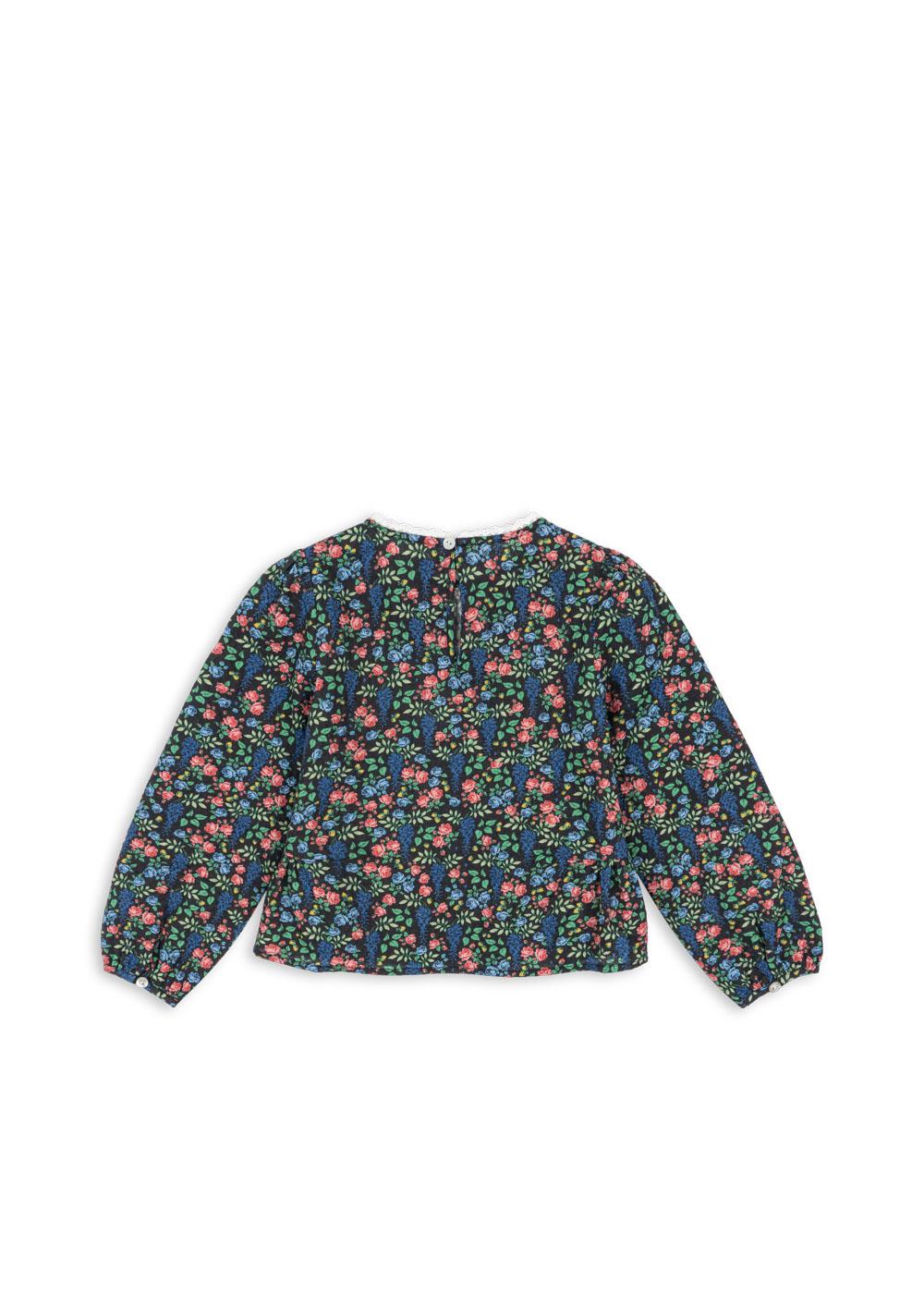 Vida Bluse mit Puffärmeln