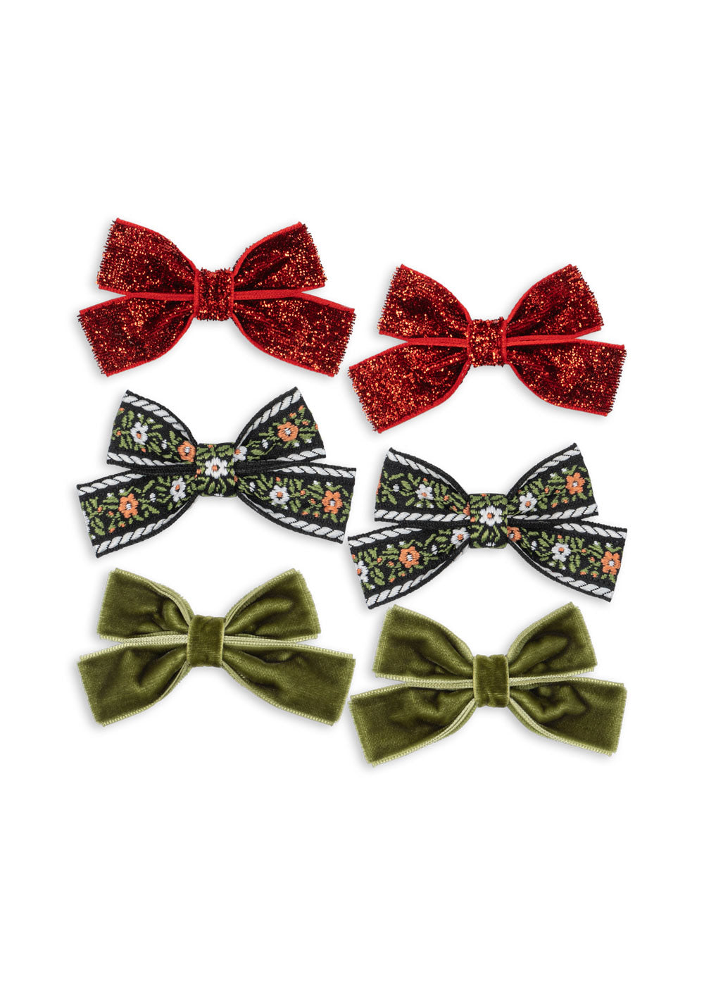 6er-Pack Micki Bow Haarspangen-thumbmail-2